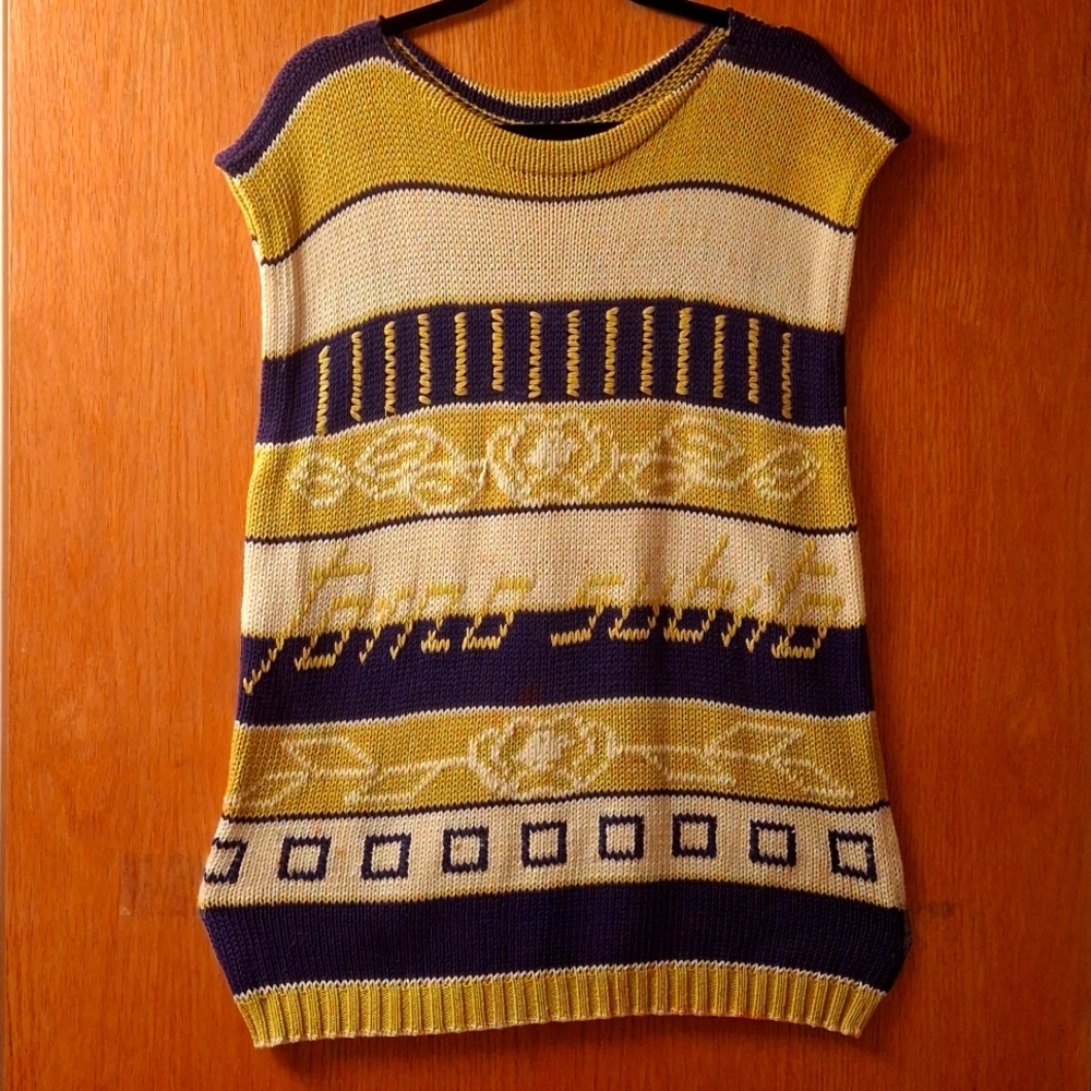 Liviana Conti No Shoulder Sweater Size 6